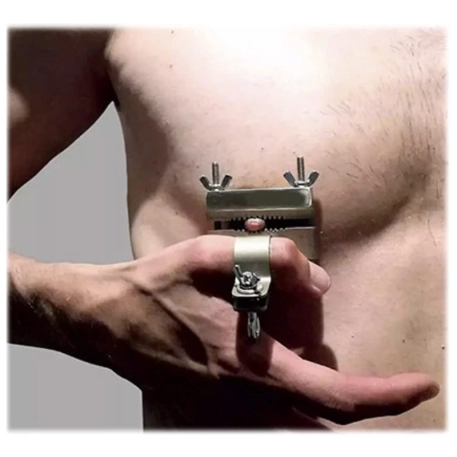 Double screw nipple press - Black Label Thumbs Up!