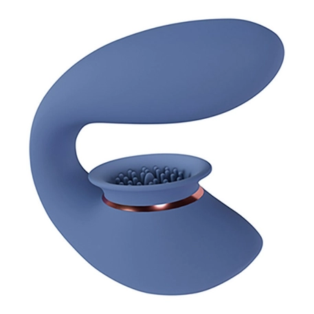 Stimulateur clitoridien - Twitch 3 Innovation (succions+vibr.) - Bleu