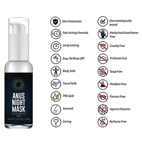 Gel anal Anus Night Mask - 50 ml