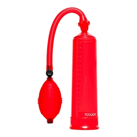 Penis pump (Red) - ToyJoy Power Pump