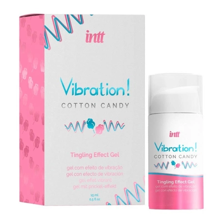 Orgasm-amplifying gel (15 ml) Cotton Candy - Intt Vibration!