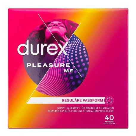 Durex Pleasure Me - Pleasuremax (40 preservativi)