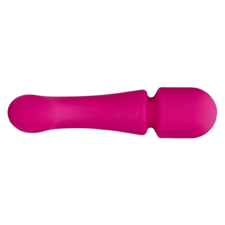 Baguette vibrante en silicone à double extrémité  ultra douce - Loveline