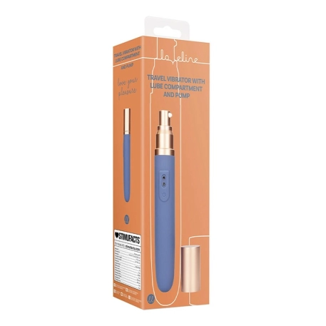 Vibrator with lubricant reservoir - Loveline