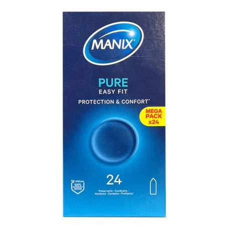 Manix Pure Easy Fit (24 Condoms)