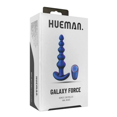 Vibrating anal rosary - Hueman Galaxy Force