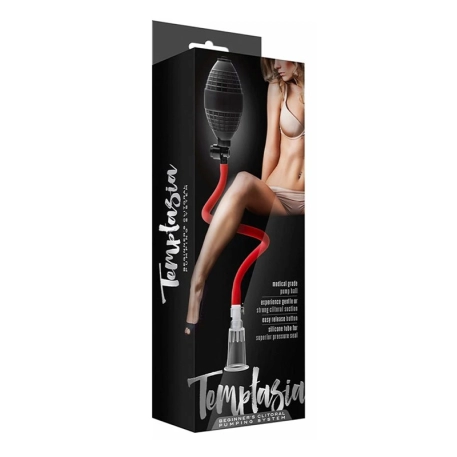 Pompe à clitoris avec cylindre détachable - Temptasia