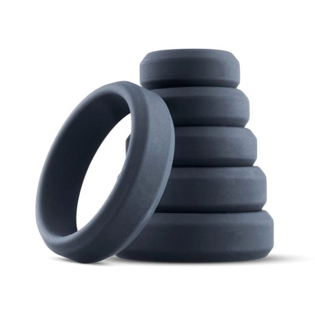 Anneaux péniens en silicone (Pack de 6) - Boners