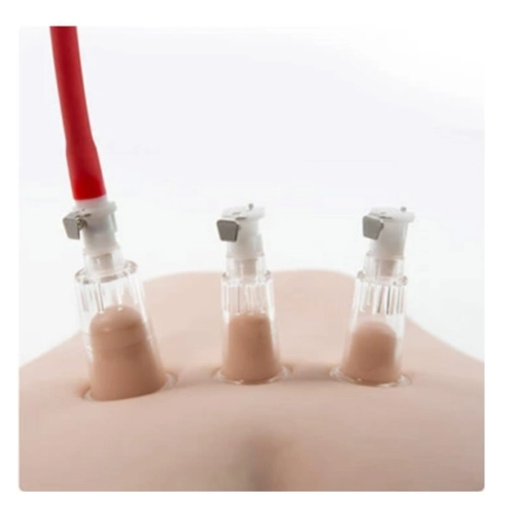 Pompe à tétons & à clitoris avec 3 cylindres de succion - Temptasia
