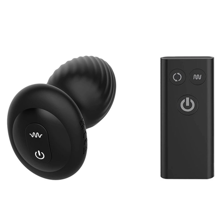 Plug anale vibrante telecomandato (XL) - Nexus Tornado