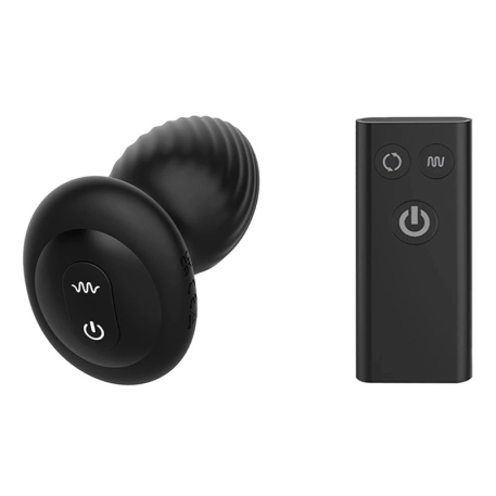 Ferngesteuerter vibrierender Anal-Plug (L) - Nexus Tornado