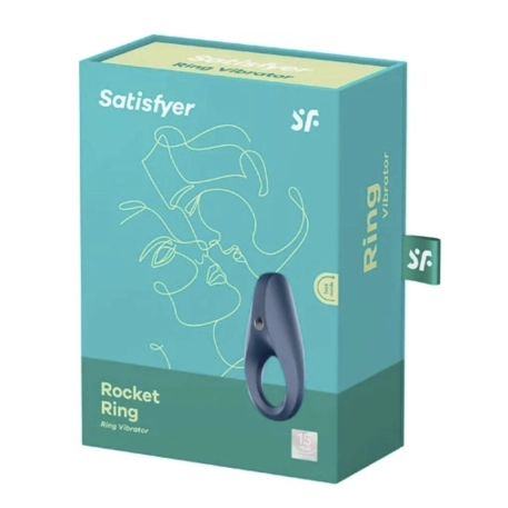 Anneau pénien vibrant - Satisfyer Rocket Ring