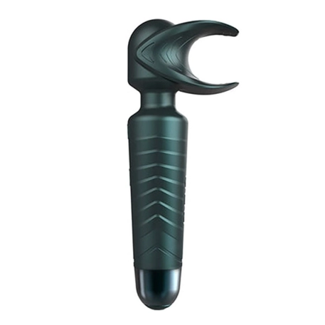 Vibrating masturbation wand - MAN.WAND EVO (Petrol blue)