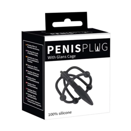 Plug urétral avec cage à gland - You2Toys