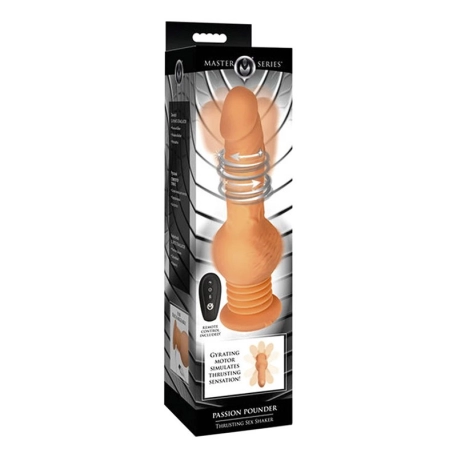Vibratore alternativo Pounder da 14 cm - Serie Master Passion