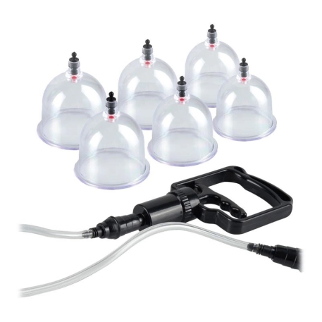 Set de coupes d'aspiration (6 coupes) - Fetish Fantasy
