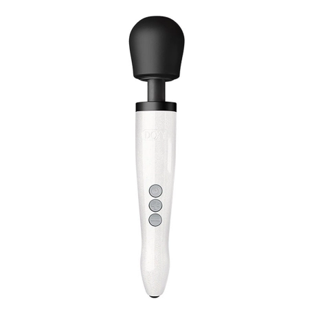 Ultra-powerful rechargeable vibrator - DOXY Die Cast R (White)