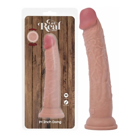 Ultrarealistischer Silikon-Dildo 32.5cm - Deluxe Dual Density Dong