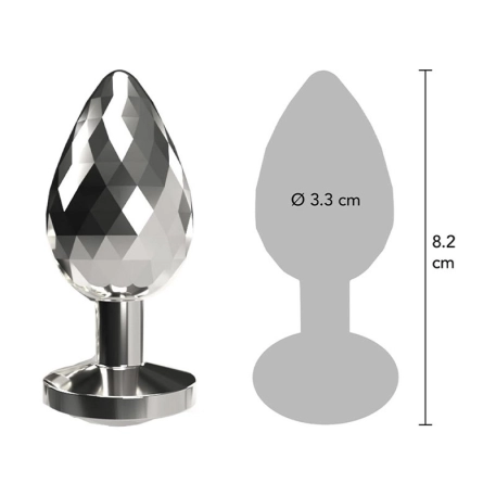 Anal plug (Medium) - ToyJoy Anal Play Disco Diamond