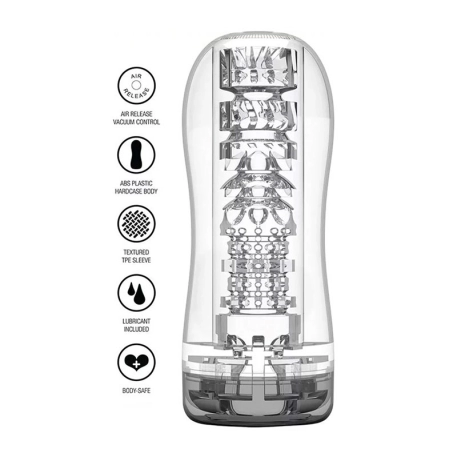 Masturbatore Hero Clear Blast Vacuum Stroker - ToyJoy