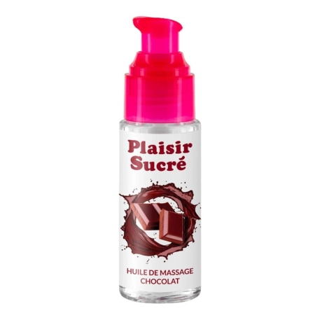 Huile de massage aromatisé Plaisir Sucré - Chocolat