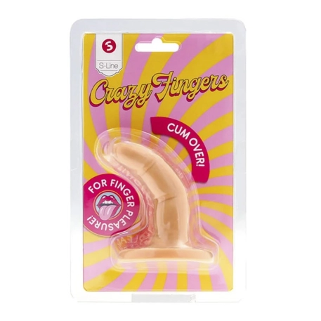 Dildo S-Line Crazy Finger Cum Over!