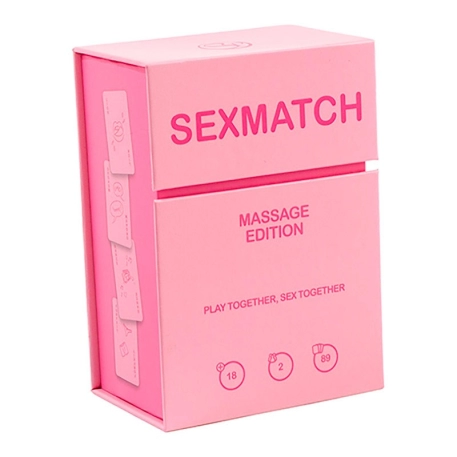 Gioco di carte erotico Sexmatch - Edizione Massaggio (multilingue)