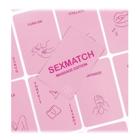 Gioco di carte erotico Sexmatch - Edizione Massaggio (multilingue)