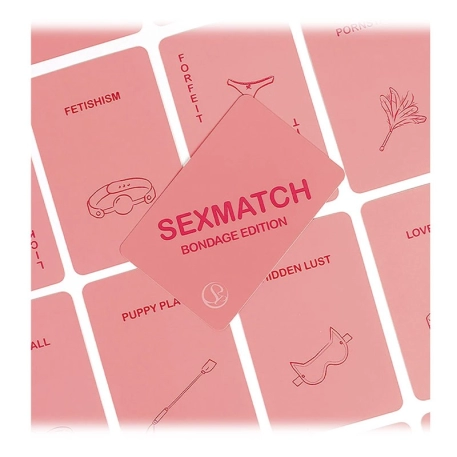Gioco di carte erotico Sexmatch - Edizione Bondage (multilingue)