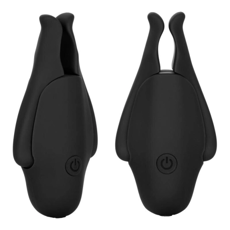 Pinces à seins vibrantes & rechargeables Calexotics Nipplettes
