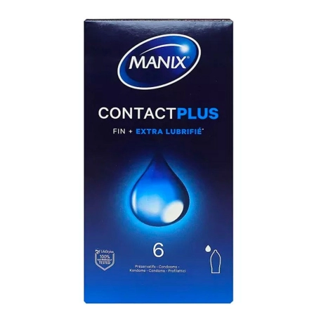 Manix Contact Plus (6 Condoms)