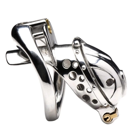 Metal chastity cage - Master Series Entrapment