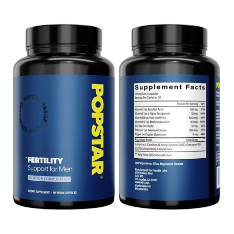 Popstar Fertility Capsules (90 comprimés)