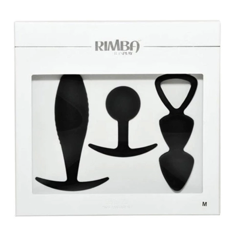 Kit di 3 plug anali Rimba Basel