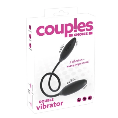 Double flexible vibrator - Couples Choice Double Vibrator