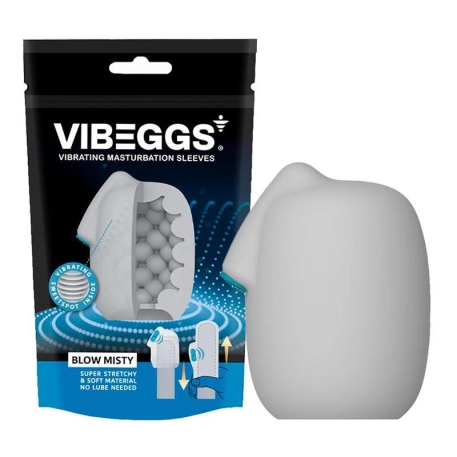 Masturbatore vibrante Vibeggs - Blow Misty