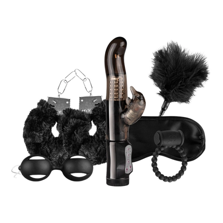Coffret sexy pour couple - LoveBoxxx I Love Black Gift