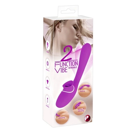 Vibratore flessibile e stimolatore clitorideo You2Toys