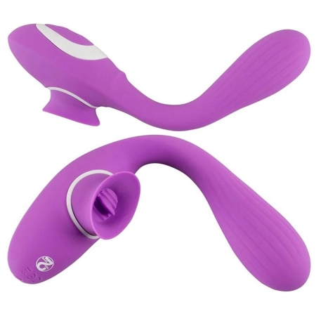 Vibratore flessibile e stimolatore clitorideo You2Toys