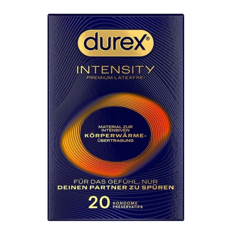 Ultradünnes latexfreies Kondom (20 Stück) – Durex Intensity