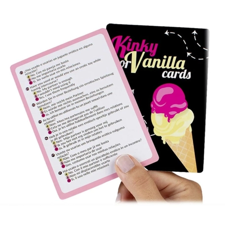 Erotic game for couples (FR/DE/IT/EN) - Secret Play Kinky or Vanilla