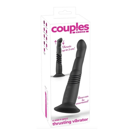 Vibratore con movimento alternato per punto G e P - Coup!es