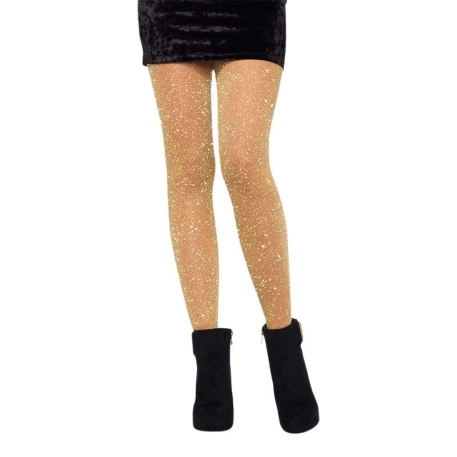 Collant in lurex dorato - Leg Avenue 7130