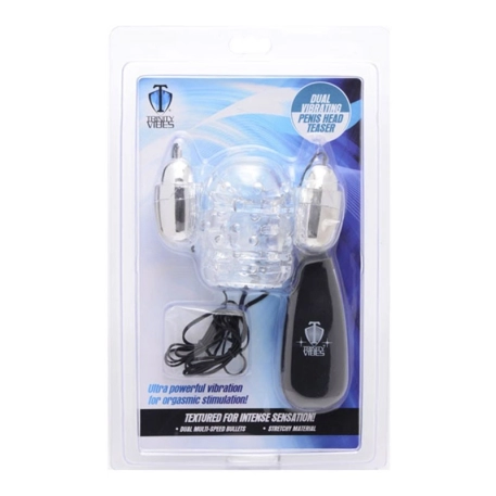 Stimulateur de gland texturé et vibrant - Trinity Vibes