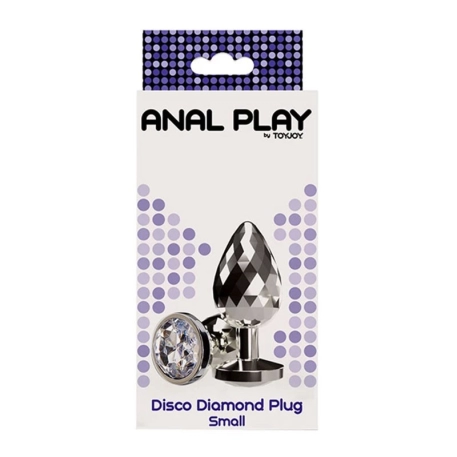 Plug anale ToyJoy Anal Play - Disco Diamond (piccolo)