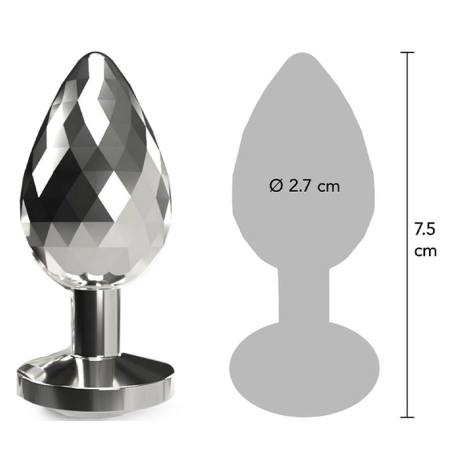 Plug anale ToyJoy Anal Play - Disco Diamond (piccolo)