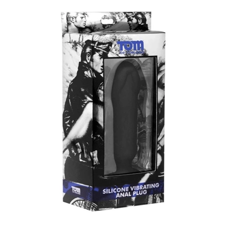 Plug anale vibrante in silicone - Tom of Finland