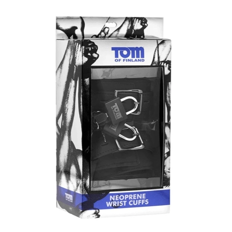 Attaches sécurisées pour poignets en néoprène - Tom of Finland