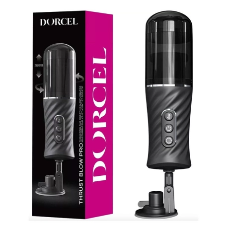 Masturbatore rotante con movimento alternato - Dorcel Thrust Blow Pro