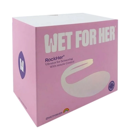 Vibromasseur lesbien Wet For Her RockHer 2.0